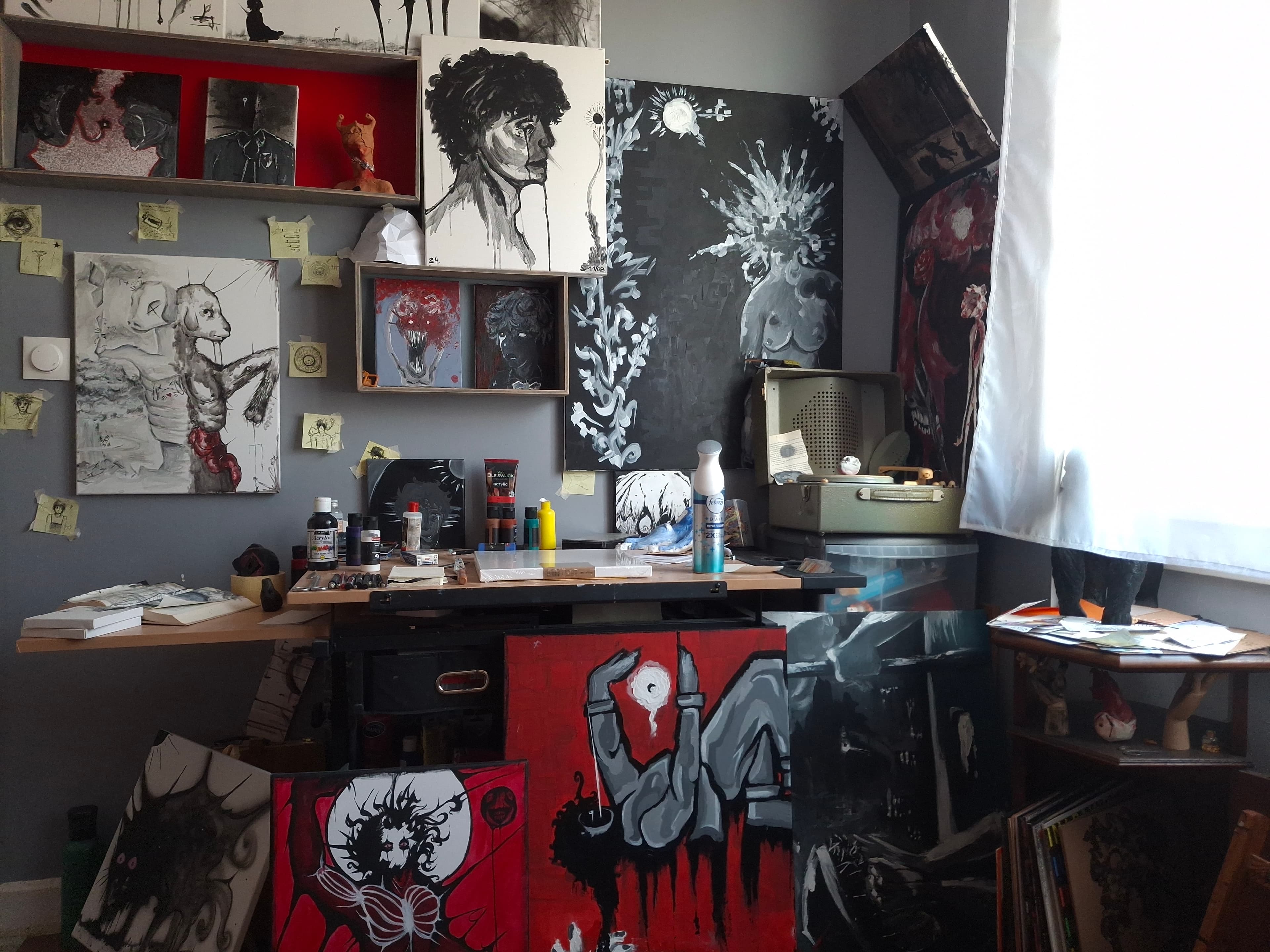 L'atelier de Léo-Paul Sorin — vue 2